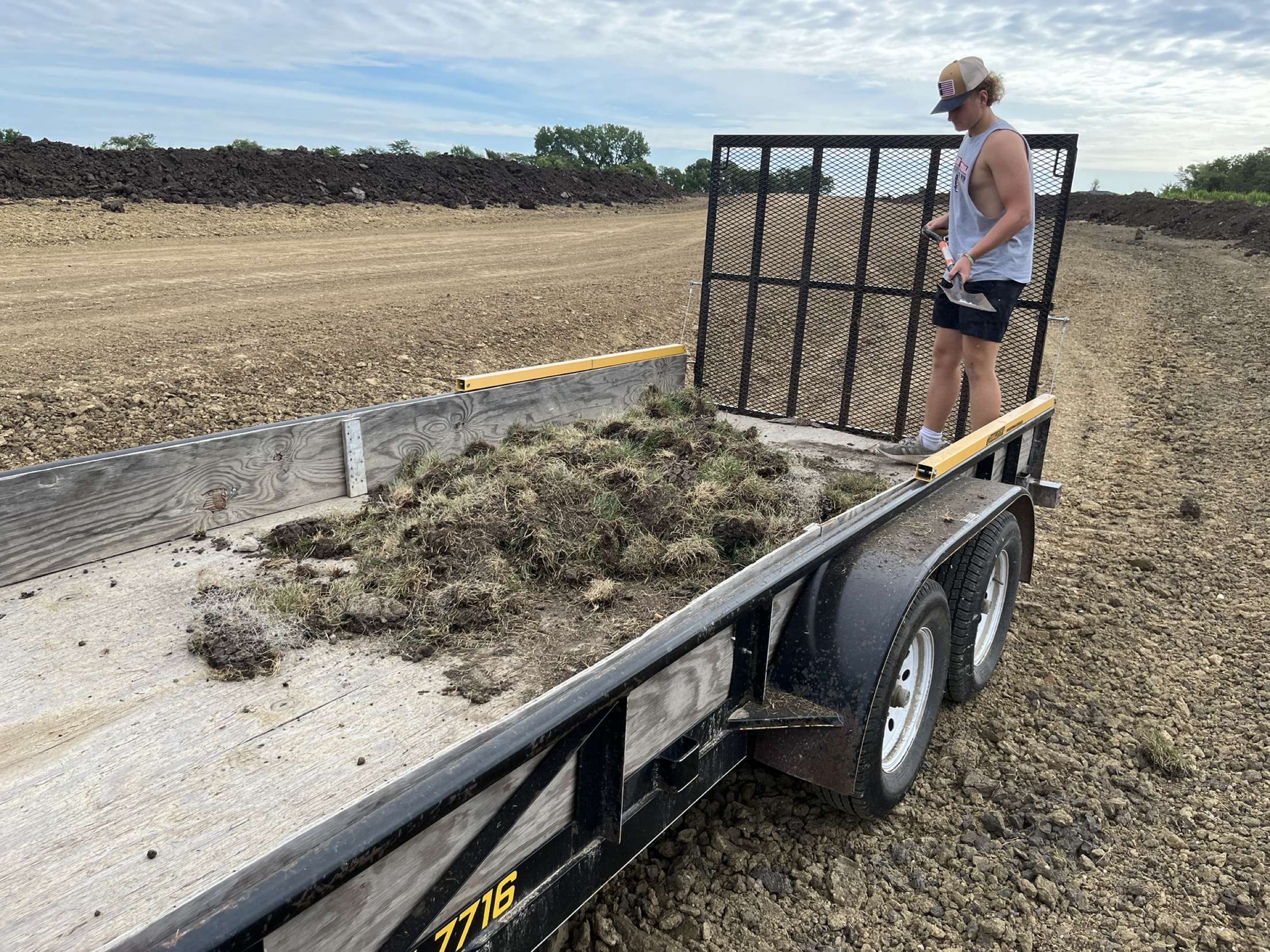 Dirt and sod removal